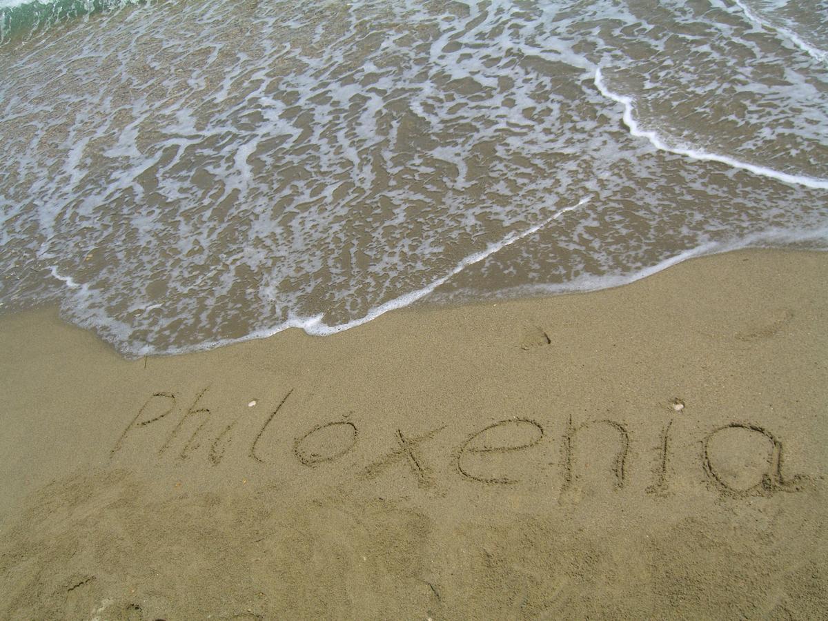 Aparthotel Philoxenia Evgenia Vrasná Exterior foto